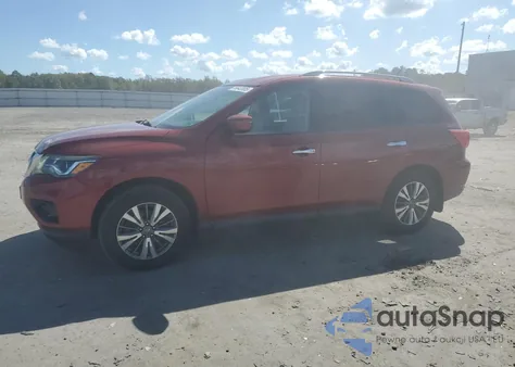 2017 Nissan Pathfinder S z USA, uszkodzony, nr VIN 5N1DR2MM0HC623091